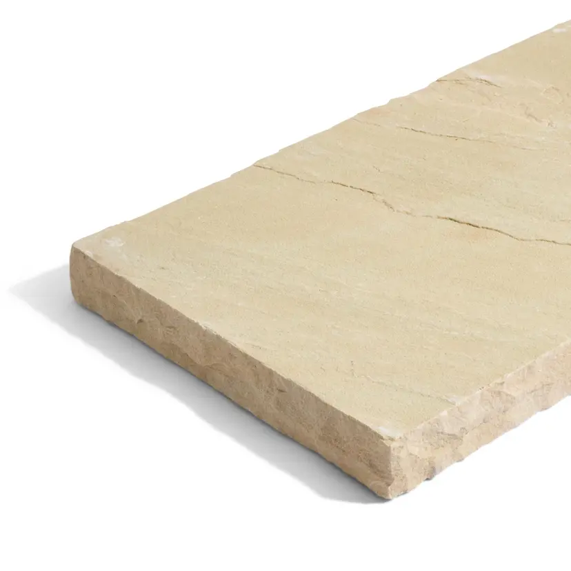 Mint Indian Sandstone Rock Faced Coping Stones