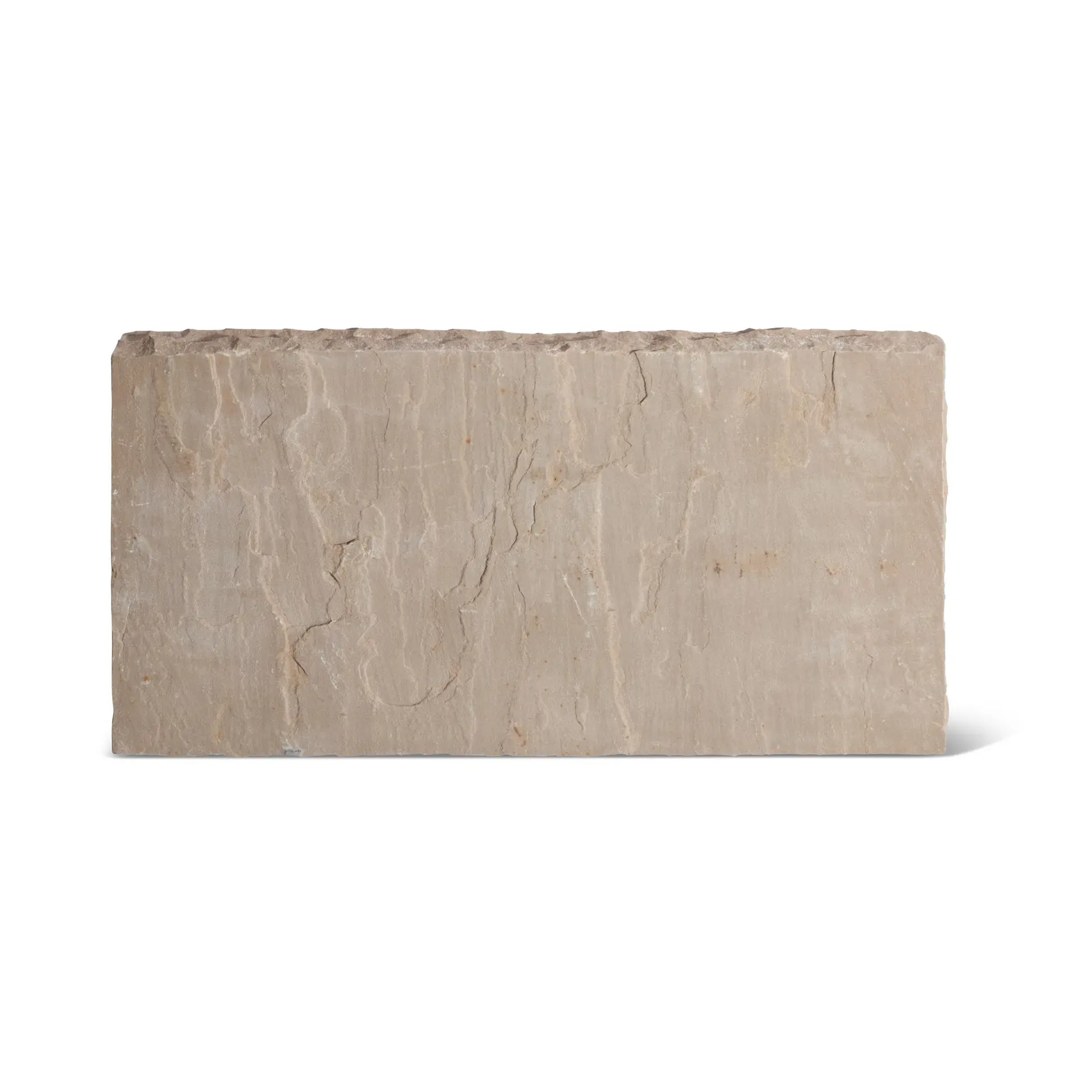 Raj Green Indian Sandstone Rock Faced Coping Stones gallery 2
