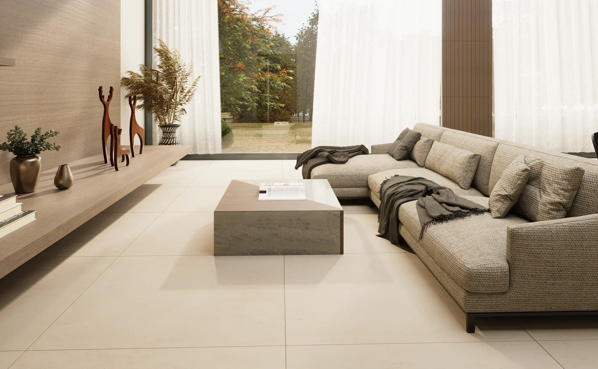 Foder White Indoor Tile