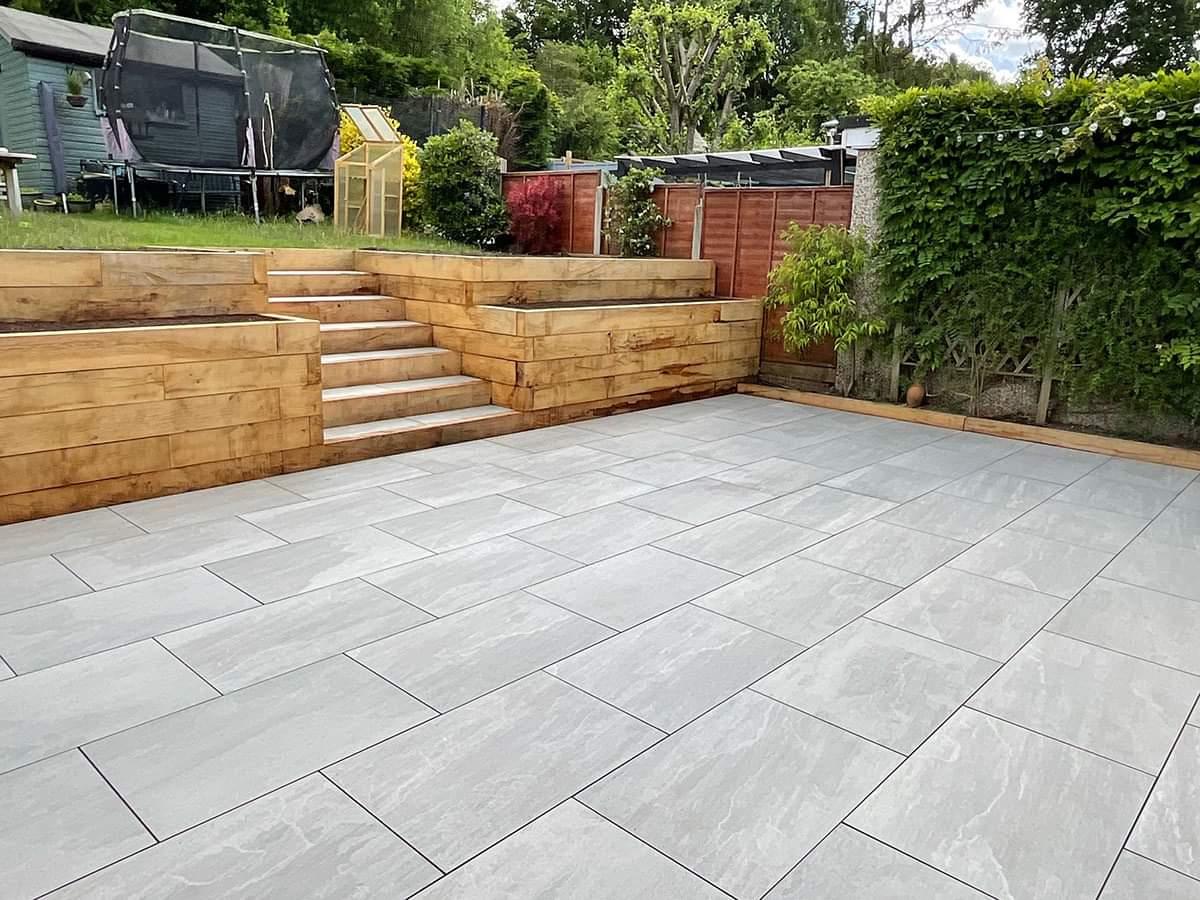 Kandla Grey Porcelain Paving thumbnail 4