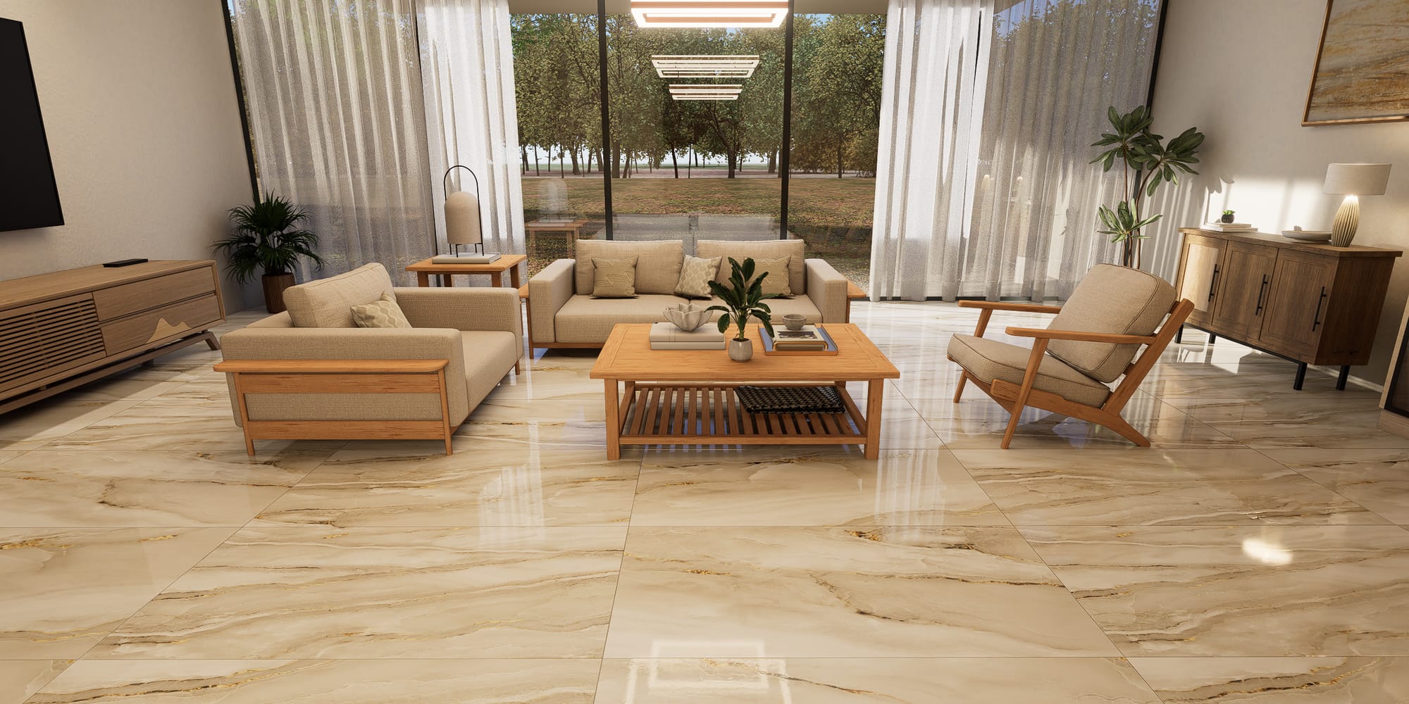 Kensington Gold Indoor Tile thumbnail 5