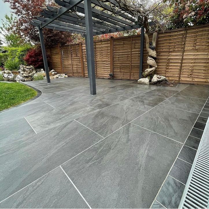 County Anthracite Porcelain Paving thumbnail 5