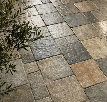 Rusty Stone Tumbled Porcelain Pavers gallery 3