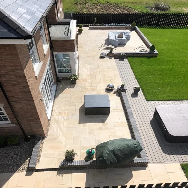 Mint Sandstone Paving