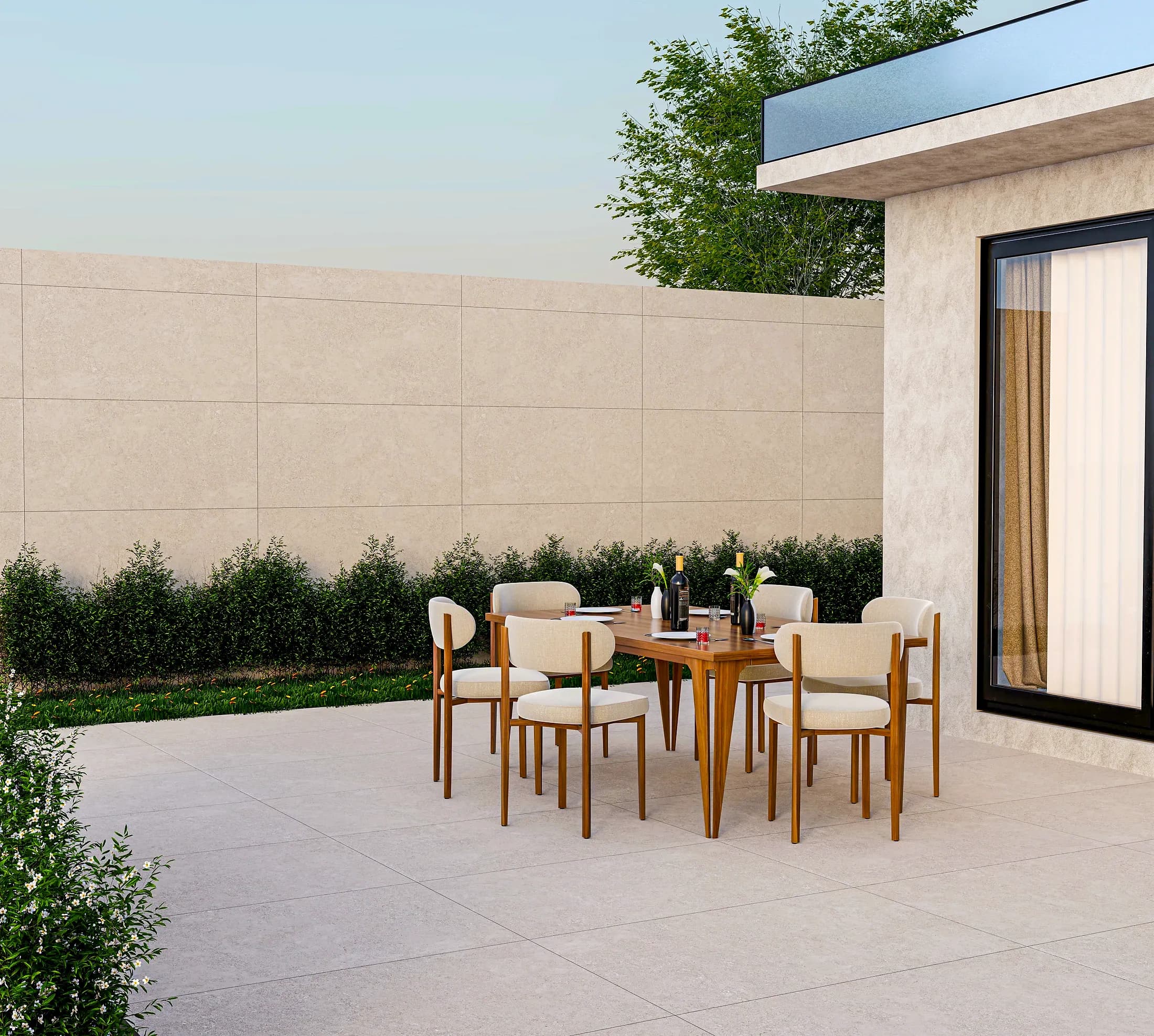 Portico Beige Porcelain Paving
