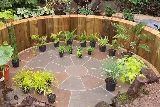 Autumn Brown Sandstone Paving thumbnail 8