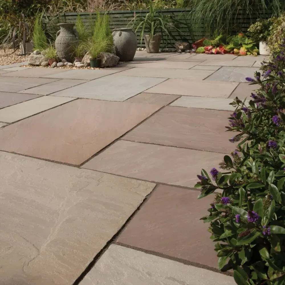 Autumn Brown Sandstone Paving thumbnail 5