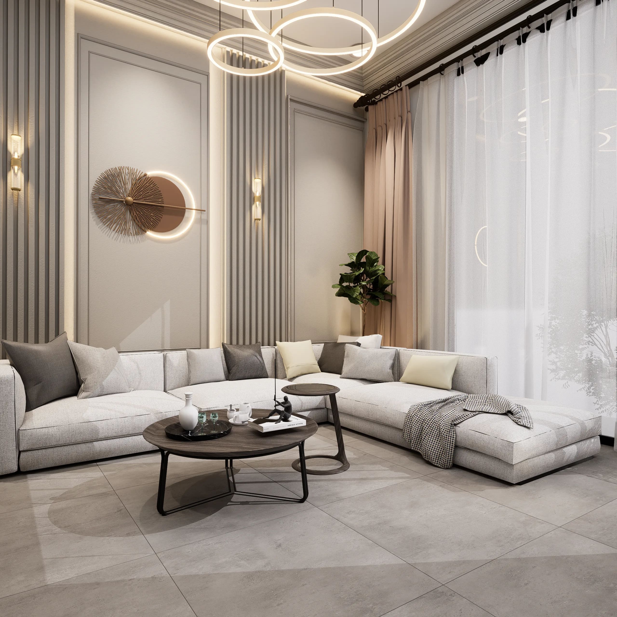 Foder Grey Indoor Tile thumbnail 3