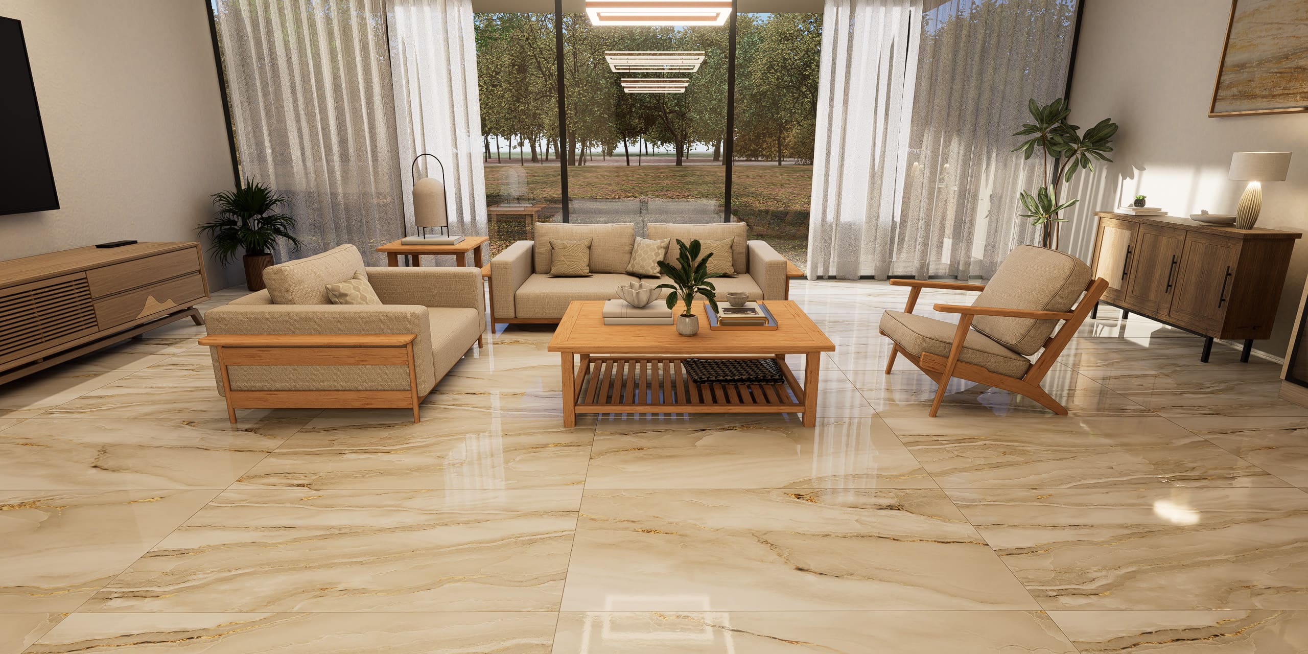 Kensington Gold Indoor Tile thumbnail 5