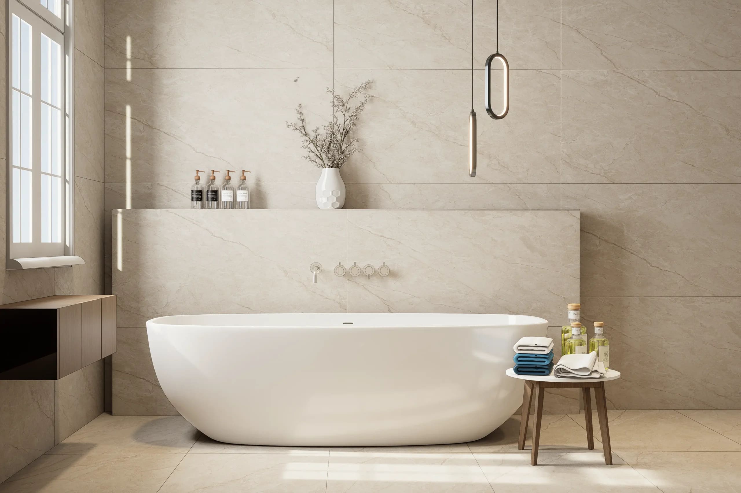 Opel Beige Indoor Tile thumbnail 1