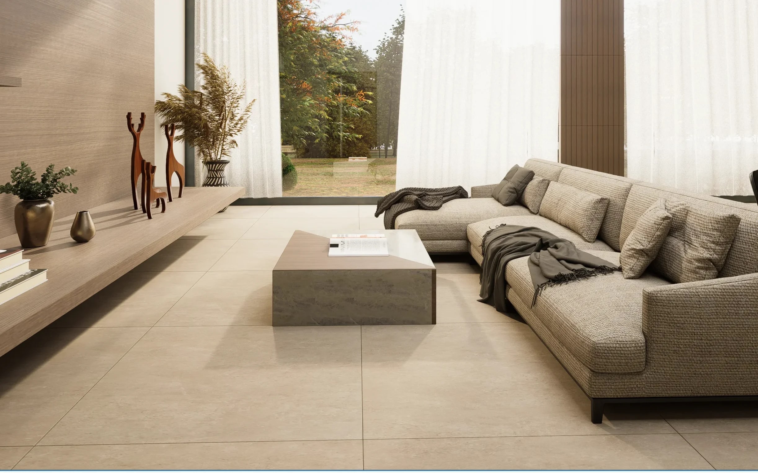 Cement Fog Indoor Tile