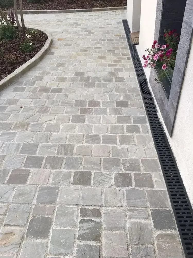 Kandla Grey sandstone paths and driveways
