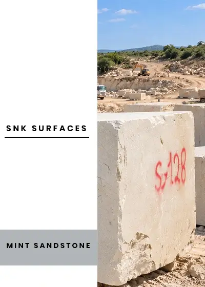 Mint Sandstone brochure cover