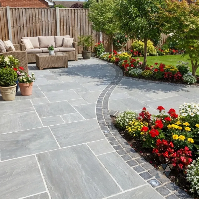 Kandla Grey Sandstone Paving gallery 3