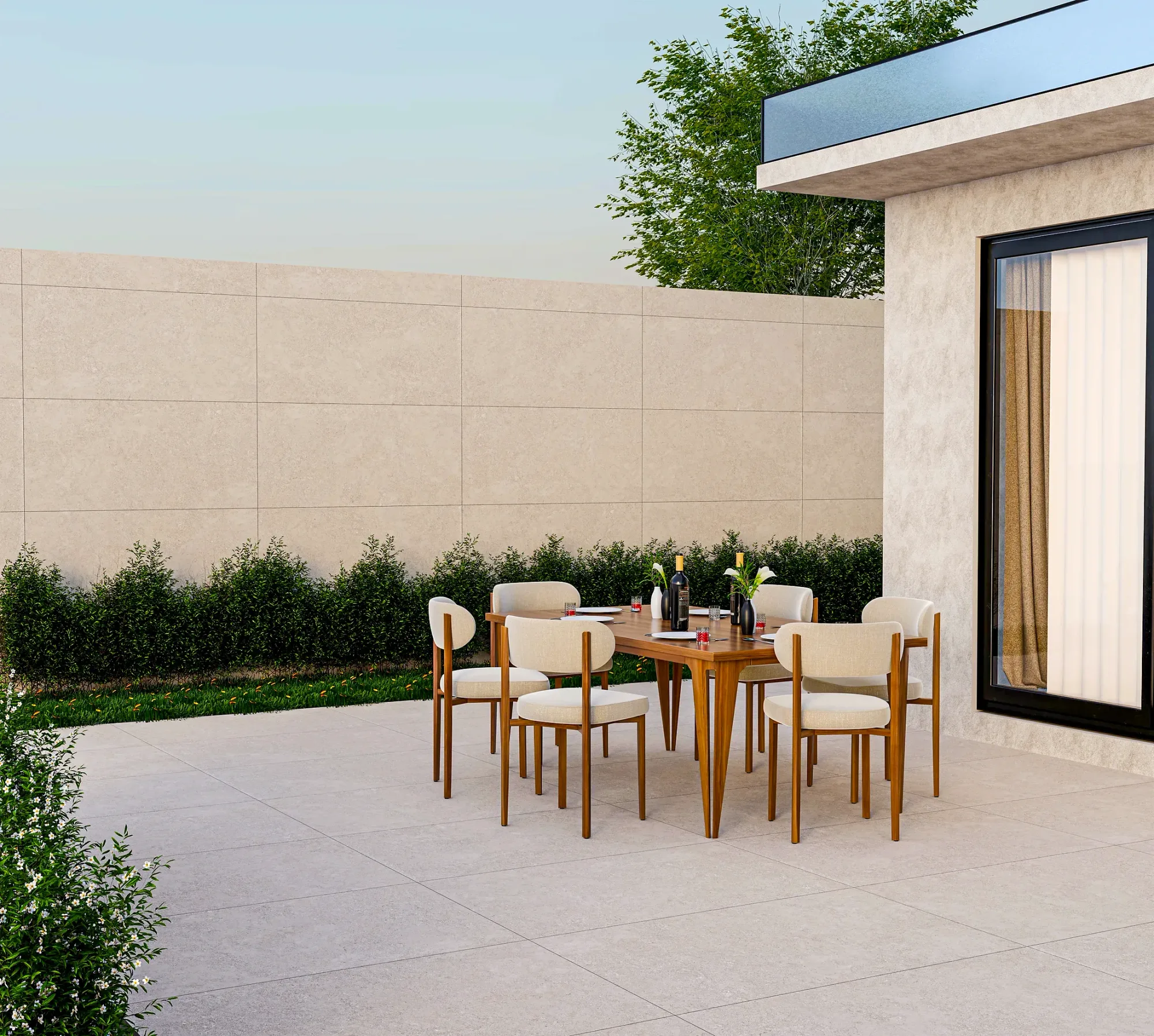 Portico Beige Porcelain Paving